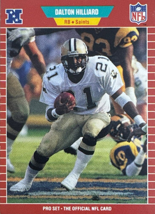 1989 NFL Pro Set Dalton Hilliard Football Card #269