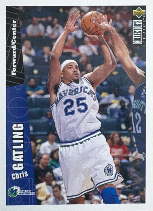 1996 Upper Deck Collectors Choice Chris Gatling Basketball Card #228