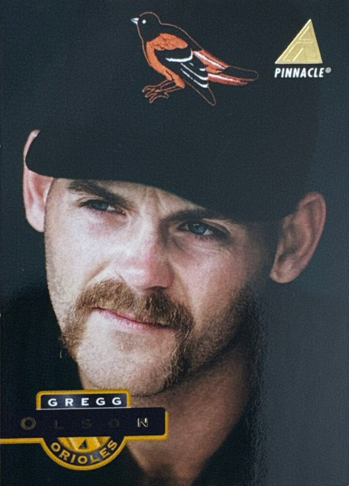 1994 Pinnacle Gregg Olson Baseball Card #277