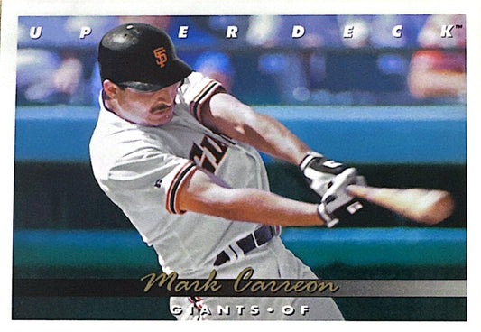 1993 Upper Deck Mark Carreon Baseball Card #570