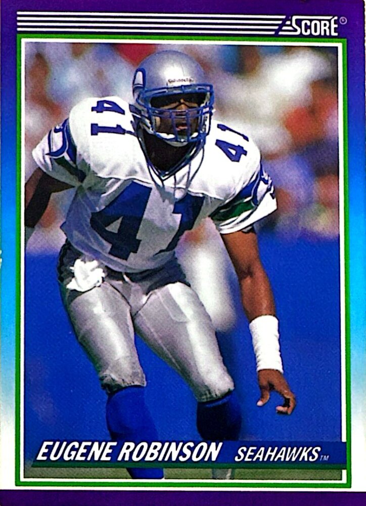 1990 Score Eugene Robinson Football Card #483