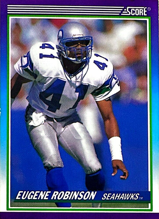 1990 Score Eugene Robinson Football Card #483