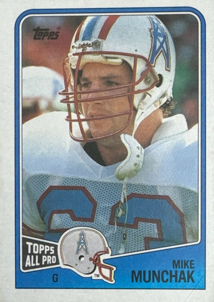 1998 Topps Mike Munchak Football Card #110