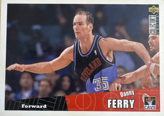 1996 Upper Deck Collectors Choice Danny Ferry Basketball Card #223