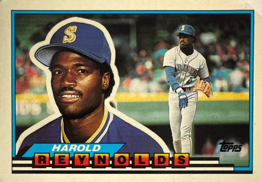 1989 Topps Harold Craig Reynolds Baseball Card #2