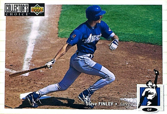 1994 Upper Deck Collectors Choice Steve Finley Baseball Card #523