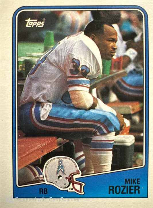 1988 Topps Mike Rozier Football Card #104