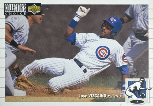 1994 Upper Deck Collectors Choice Jose Vizcaino Baseball Card #284