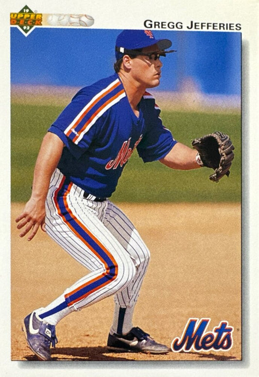 1991 Upper Deck Gregg Jefferies Baseball Card #133