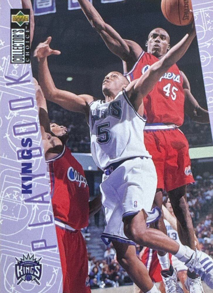 1996 Upper Deck Collectors Choice Kings Playbook Basketball Card #389