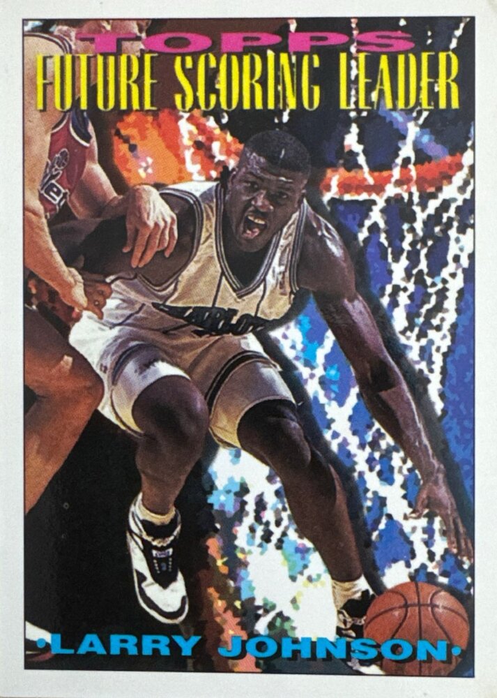 1994 Topps Larry Johnson Basketball Card #394