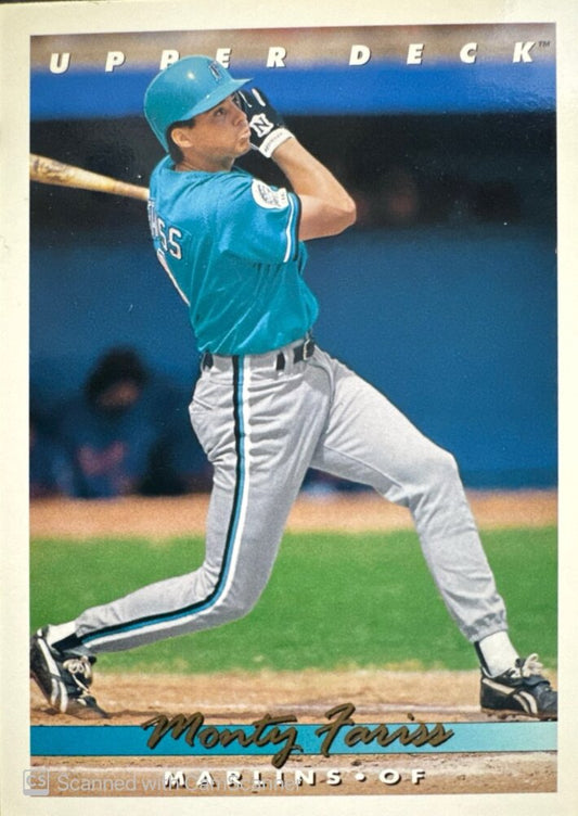 1993 Upper Deck Monty Fariss Baseball Card #717