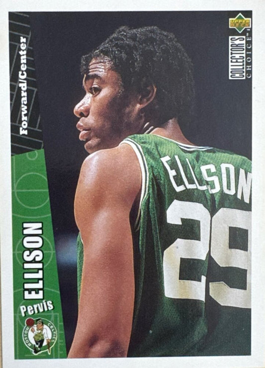 1996 Upper Deck Collectors Choice Parvis Ellison Basketball Card #209