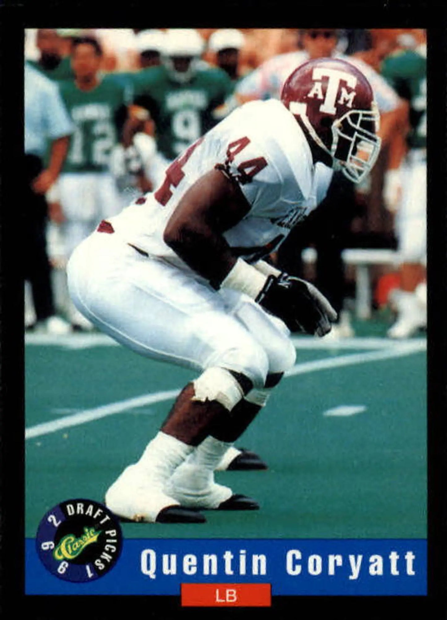 1993 Classic Pro Line Live Quentin Coryatt Football Card #107