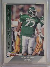 1993 Pacific Eric Moten Football Card #333