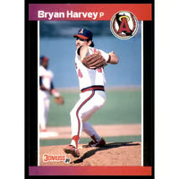1989 Donruss Bryan Stanley Harvey Baseball Card #525
