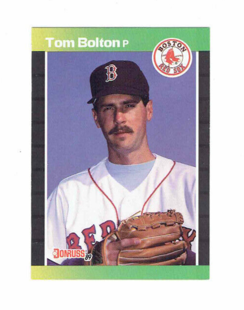 1989 Donruss Thomas (Tom) Edward Bolton Baseball Card #539