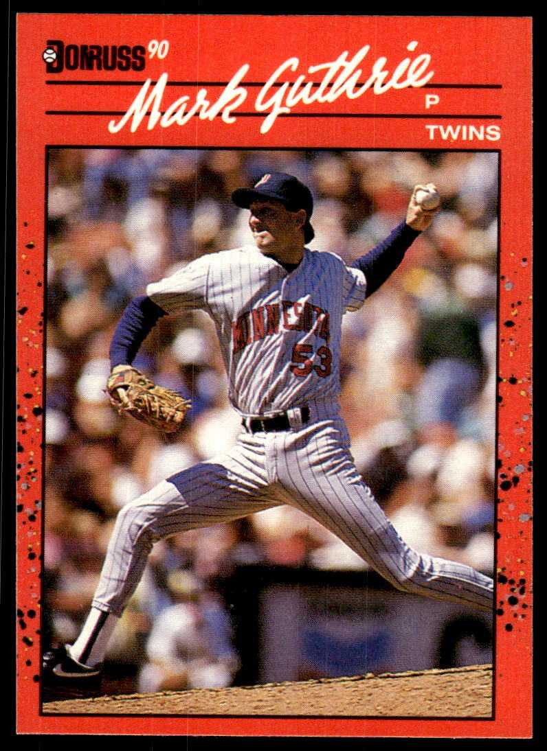 1990 Donruss Mark Andrew Guthrie Baseball Card #622