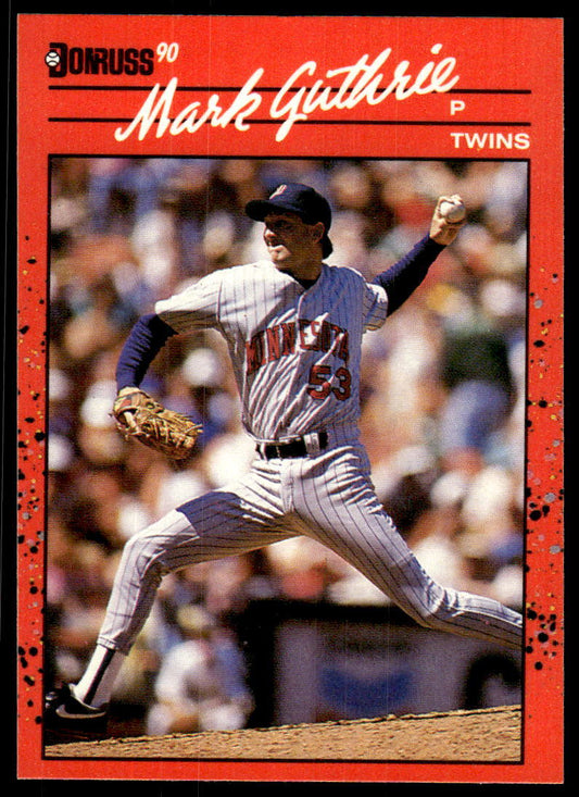 1990 Donruss Mark Andrew Guthrie Baseball Card #622