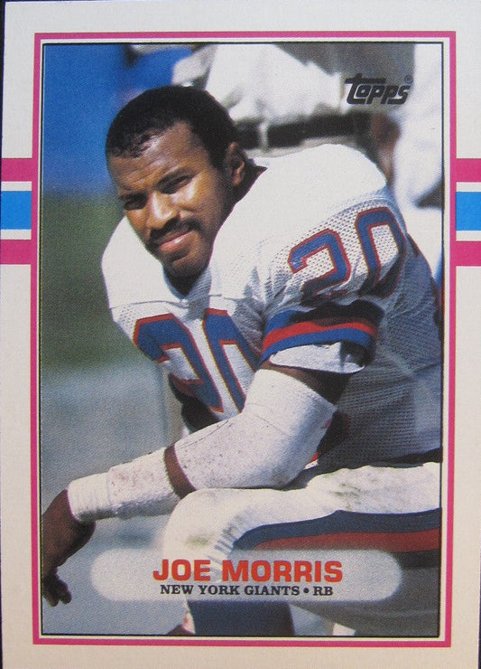 1989 Topps Joe Morris Football Card #178