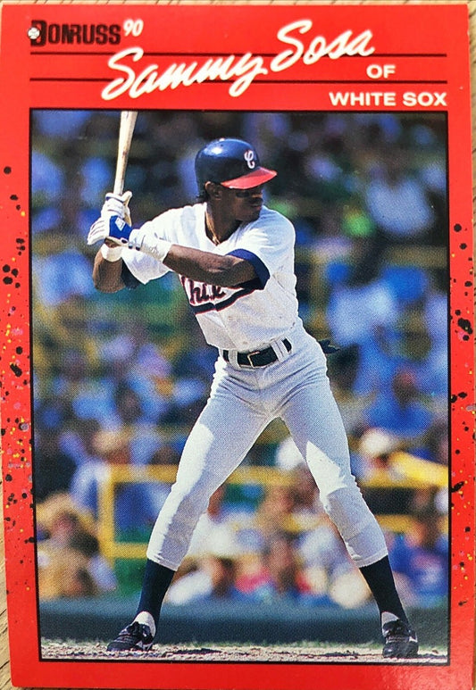 1990 Donruss Samuel (Sammy) Sosa Baseball Card #489