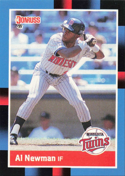 1988 Donruss Albert Dwayne Newman Baseball Card #645