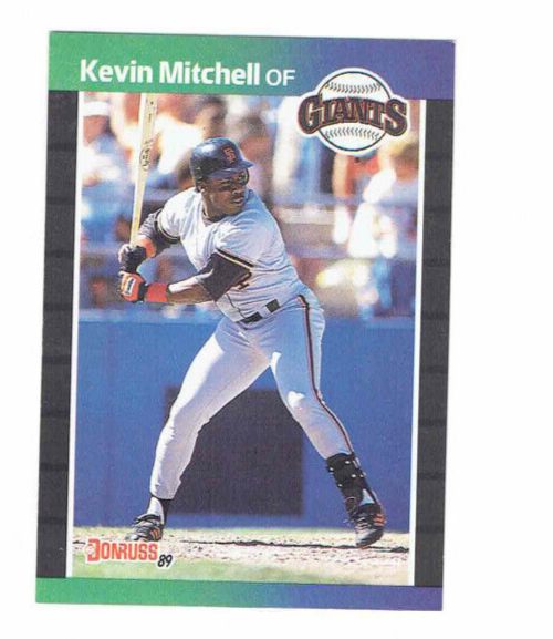 1989 Donruss Kevin Darrel Mitchell Baseball Card #485