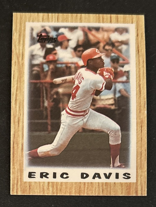1987 Topps Eric Davis Baseball Card #4