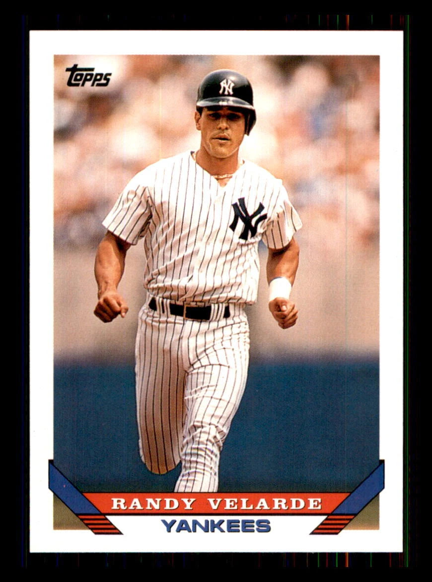 1993 Topps Randy Velarde Baseball Card #174