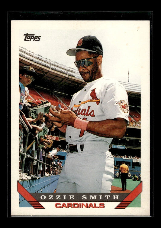 1993 Topps Ozzie Smith Baseball Card #40