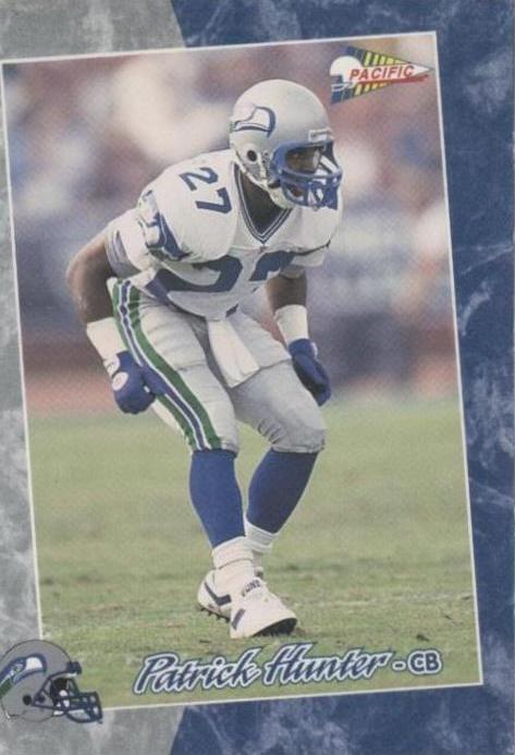 1993 Pacific Patrick Hunter Football Card #379