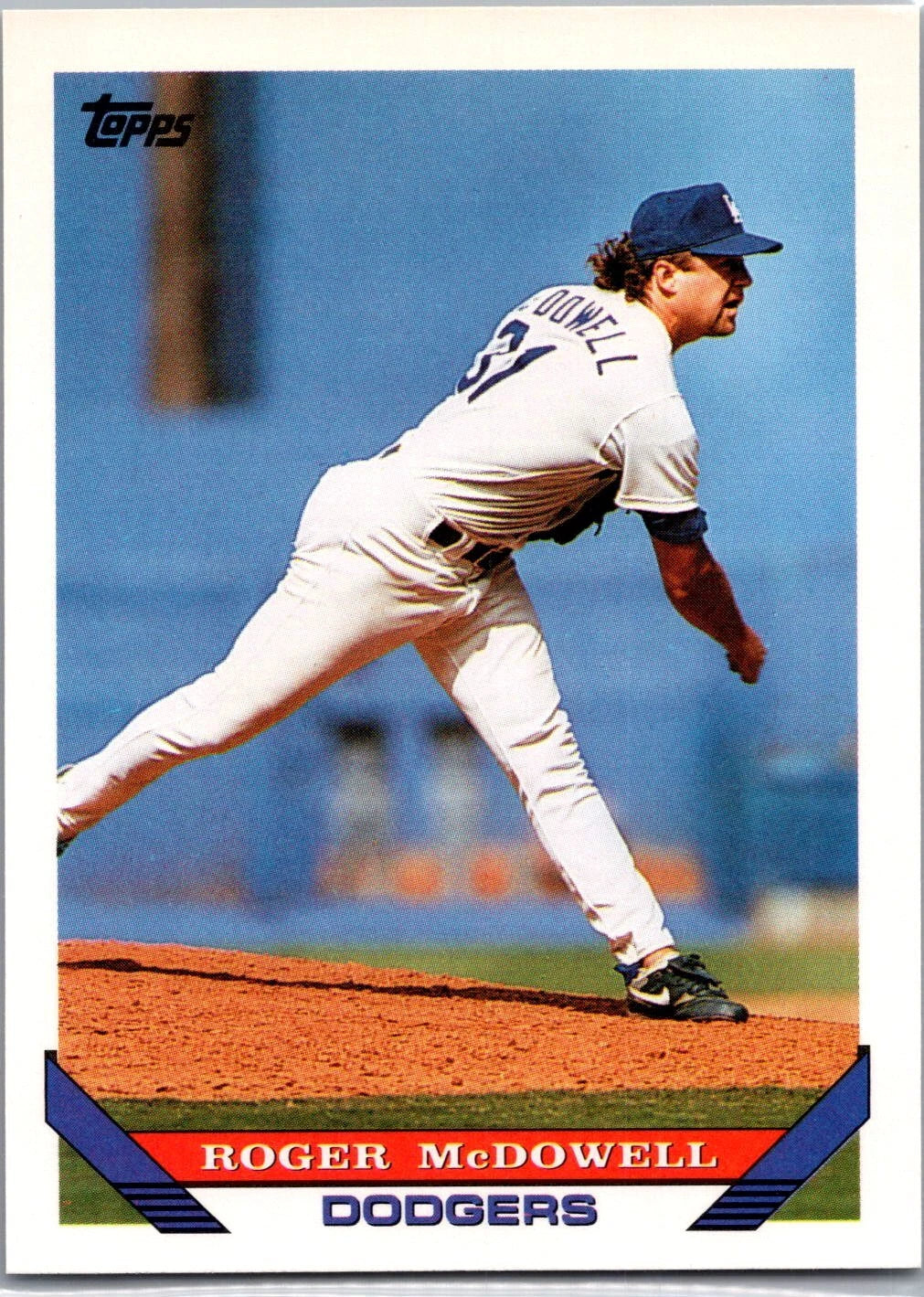 1993 Topps Roger McDowell Baseball Card #39