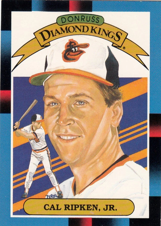 1987 Donruss Diamond Kings Cal Ripken J.R. Baseball Card #26