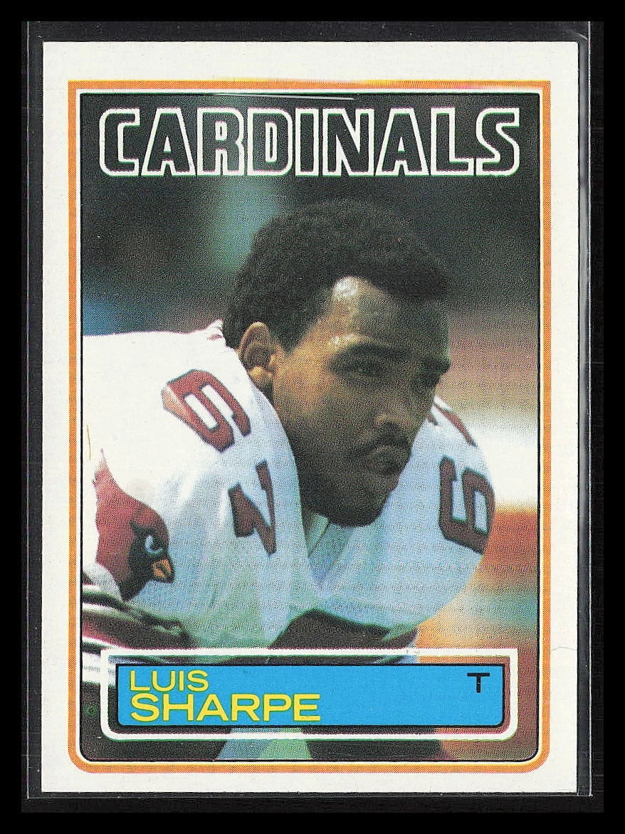 1983 Topps Luis Sharpe Football Card #161