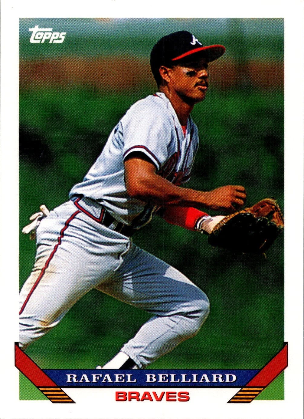 1993 Topps Rafael Belliard Baseball Card #62