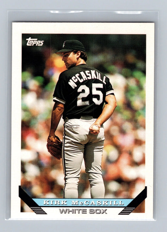 1993 Topps Kirk McCaskill Baseball Card #175