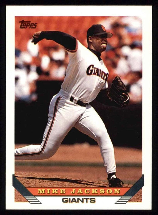 1993 Topps Mike Jackson Baseball Card #283