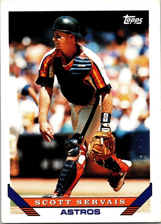 1993 Topps Scott Servais Baseball Card #36