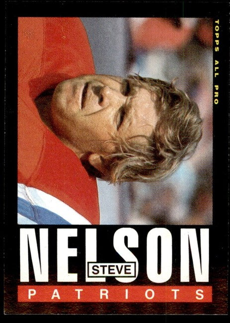 1985 Topps Steve Nelson Football Card #330