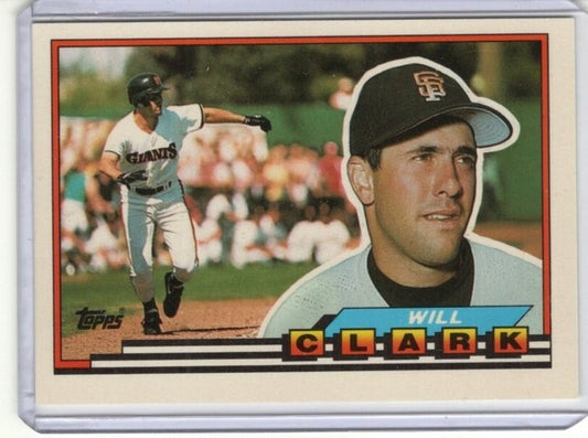 1989 Topps William Nuschler Clark Baseball Card #146
