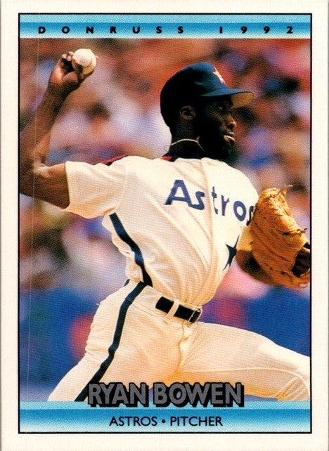 1992 Donruss Ryan Eugene Bowen Baseball Card #671