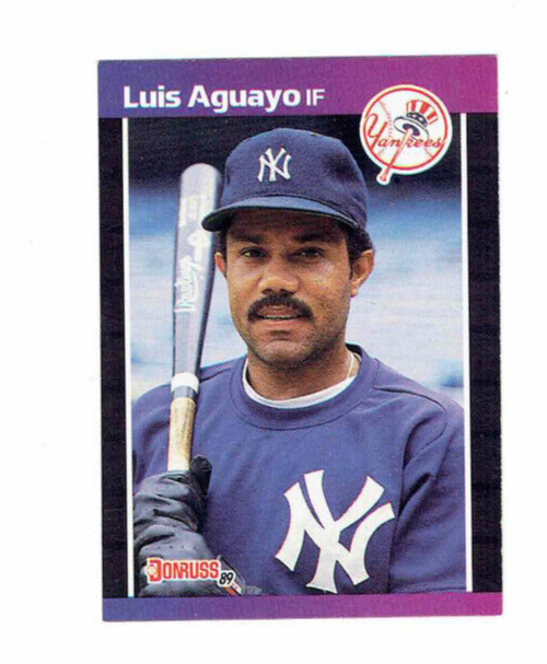 1989 Donruss Luis Aguayo Baseball Card #551
