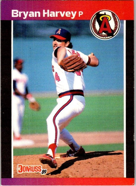 1989 Donruss Bryan Stanley Harvey Baseball Card #525