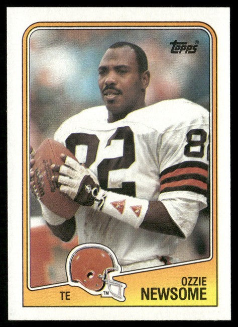 1988 Topps Ozzie Newsome Football Card #92