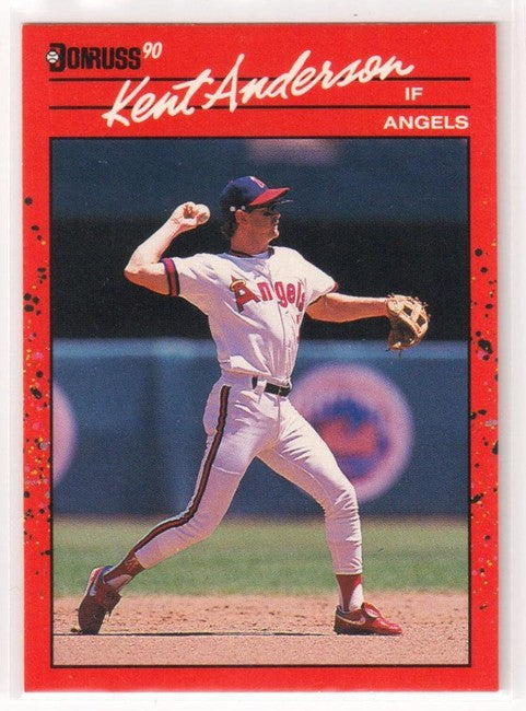 1990 Donruss Kent McKay Anderson Baseball Card #490