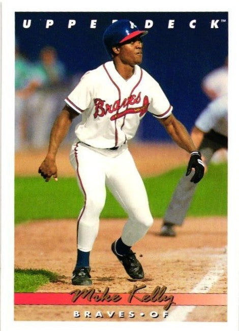 1993 Upper Deck Mike Kelly Baseball Card #756