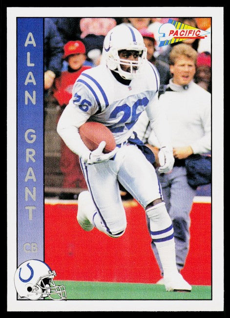 1992 Pacific Alan Grant Football Card #450