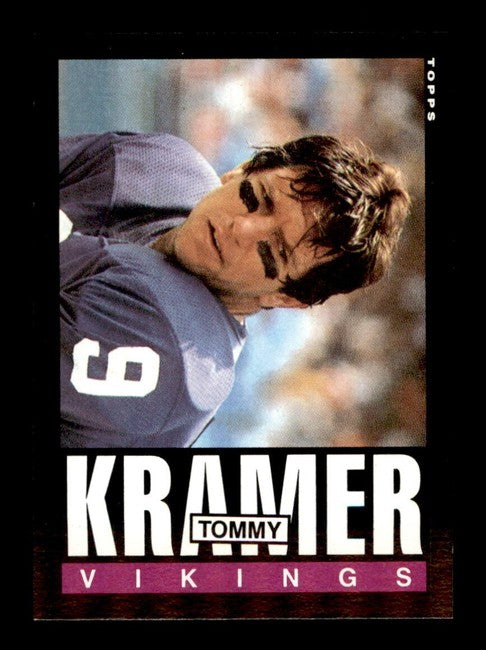 1985 Topps Tommy Kramer Football Card #94