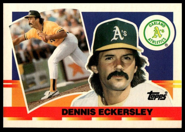 1990 Topps Dennis Lee Eckersley Baseball Card #50