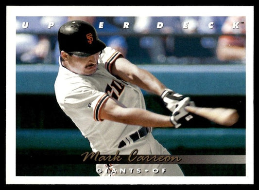1993 Upper Deck Mark Carreon Baseball Card #570